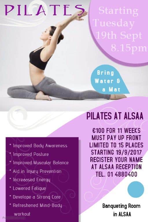 Pilates at ALSAA